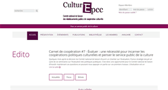 Desktop Screenshot of culture-epcc.fr